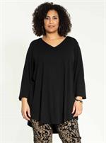 Studio - Berit Bluse, Sort